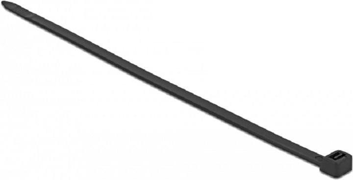 Produktbild Delock Kabelbinder mit Befestigungsclip L 200 x B 4,8 mm schwarz 50 Stück (Kunststoffkabelbinder, 200 mm, 50 Stk.)