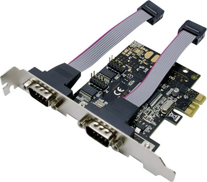 Produktbild LogiLink 2 x serielle (COM) PCIe