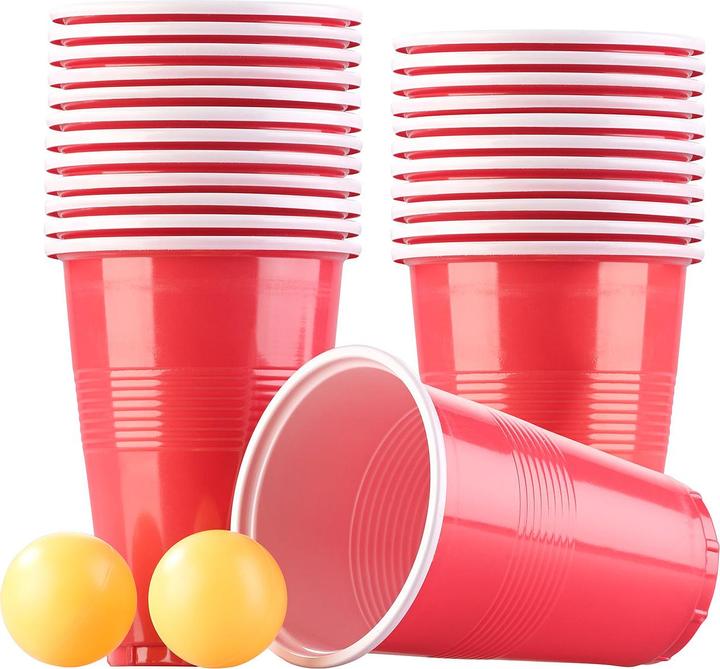 Infactory Drinking game set beer pong