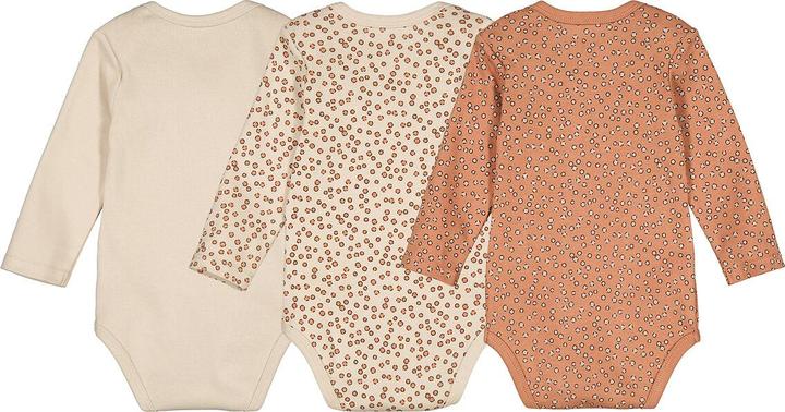 Actual product image La Redoute Collections 3er-Pack langärmelige Bodys (54 C)