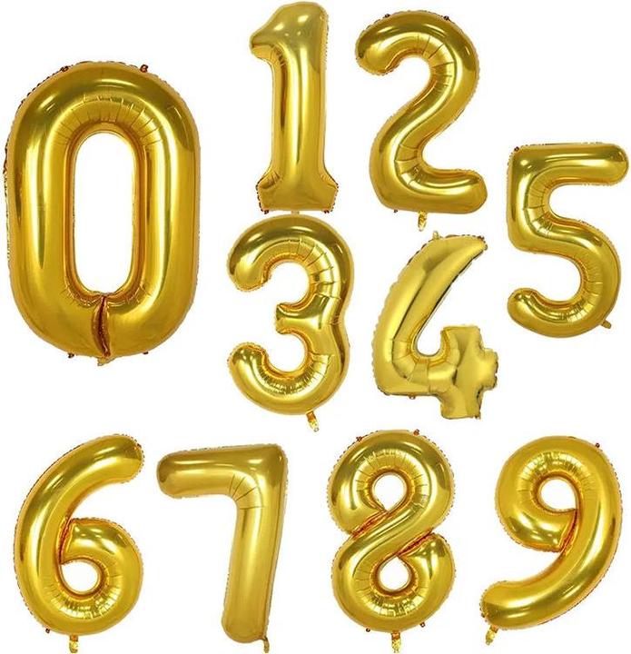 Actual product image Hermex Number balloon number 1 (1 x)