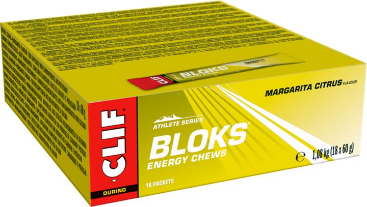 Actual product image Clif Bar Shot Bloks (Margarita, 18 pcs., 1080 g)