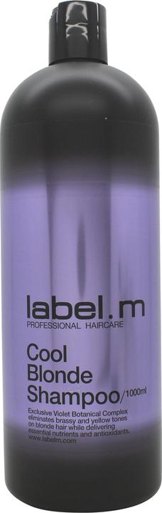 Label.M LM Cool Blonde Shampoo 1000ml (1000 ml, Flüssiges Shampoo)