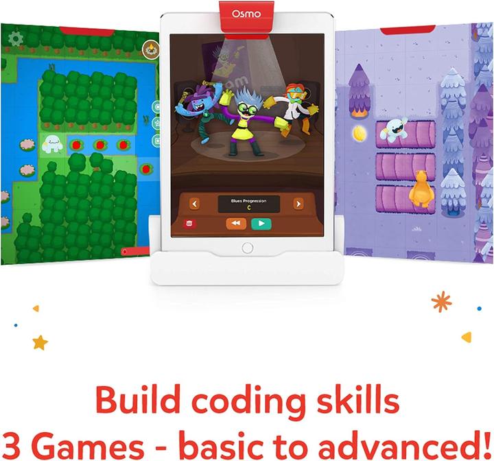 Image du produit Play Osmo Coding Starter Kit pour iPad avec base Osmo incl. (Français, Anglais)