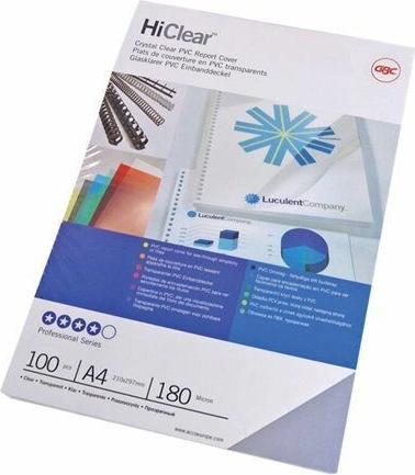 Produktbild GBC Klarsichtfolie Hi-Clear 0,18mm 25Stk. aus PVC