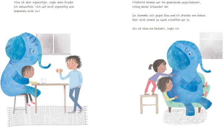 Produktbild Mein Elefant ist traurig – Ein bestärkendes Buch für weniger gute Tage (Deutsch, Melinda Szymanik, 2022)