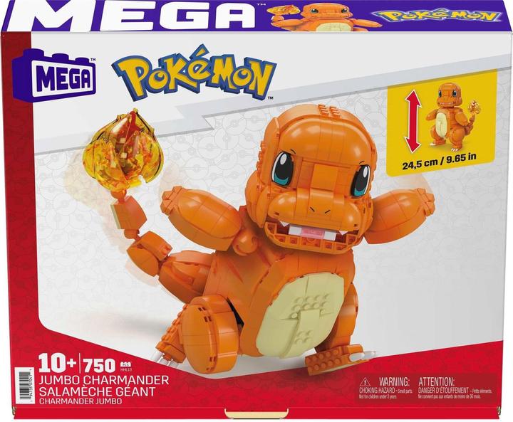 Actual product image Mega Construx Pokémon Jumbo Glumanda