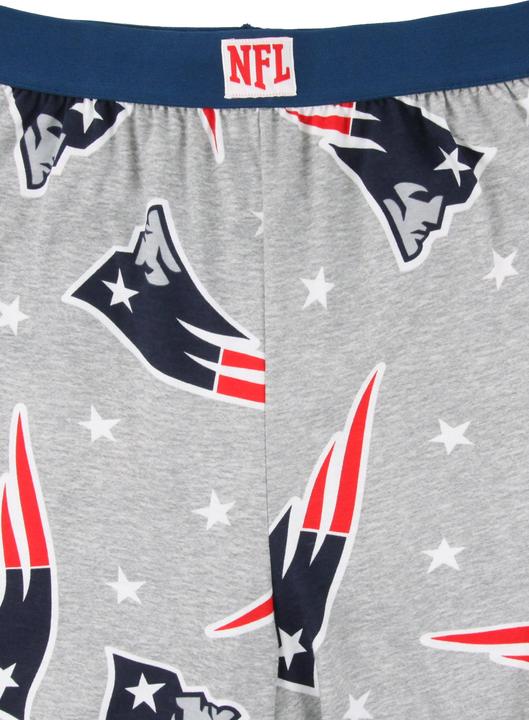 Produktbild Recovered NFL - New England Patriots - Stars and Logo Grey Marl Loungehose XL (XL)
