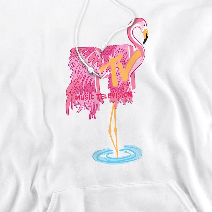 Immagine prodotto MTV Felpa con Cappuccio Fenicottero Uomo (XL)