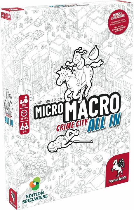 Pegasus MicroMacro: Crime City 3? All In (Editie Spielwiese) (Duits)
