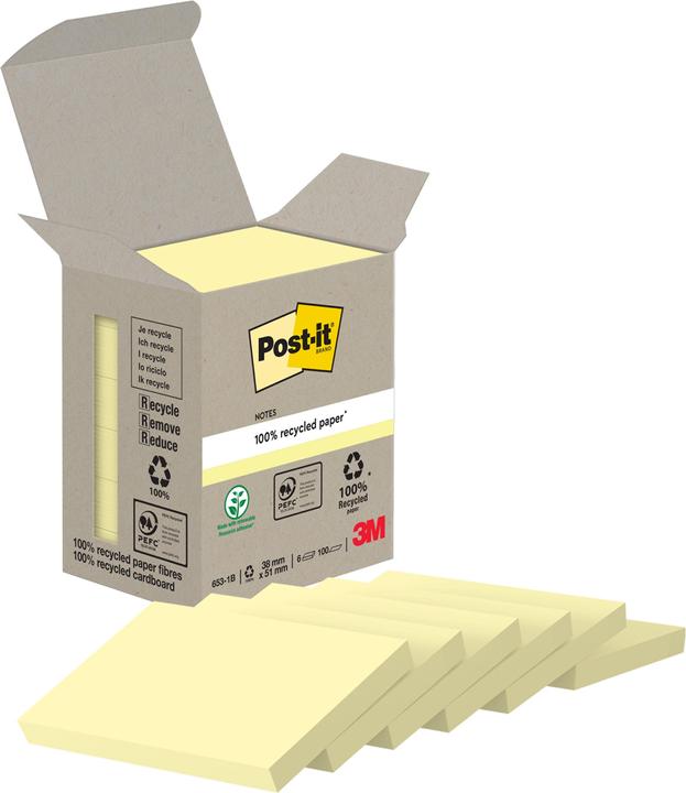 Produktbild Post-it Recycling (38 x 51 mm)