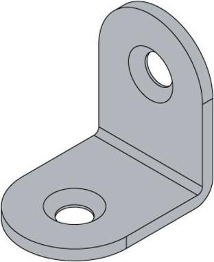 Produktbild Hettich Stuhlwinkel 15 x 20 x 20 mm, verzinkt, 10 (10 Stk.)