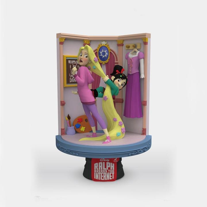 Image du produit Beast Kingdom Ralph reichts - Rapunzel & Vanellope D-Stage