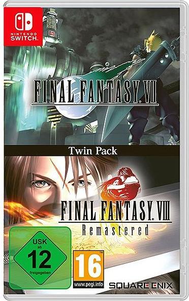 Produktbild Square Enix Final Fantasy 7+8 Twin Pack (Switch, Switch Lite, Switch OLED, DE)