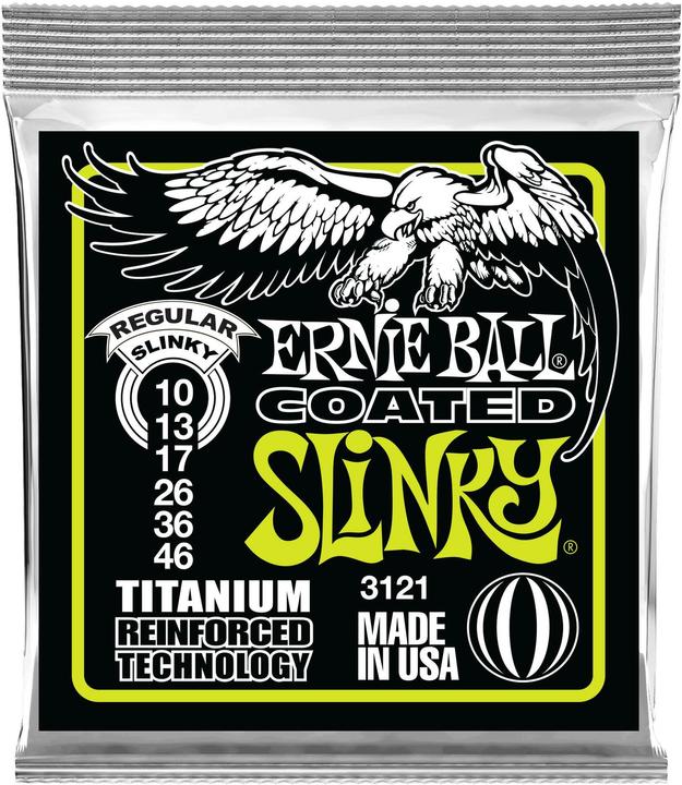 Ernie Ball Slinky regolare (6 x, Chitarra elettrica, 0.05")
