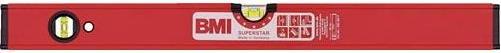 Produktbild BMI Wasserwaage SUPERSTAR 200cm Alu.rot ± 0,5 mm/m m.Magnet (200 cm)