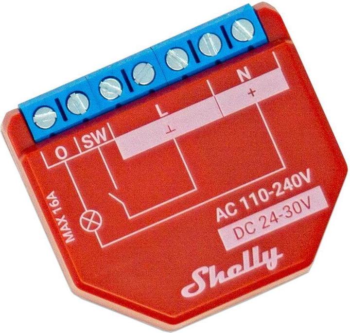 Immagine prodotto Shelly Più 1PM (Attuatore dell'interruttore)