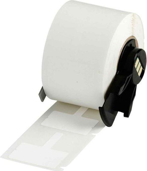 Produktbild Brady Markierungsfähnchen weiss, Polypropylen, 30 x 19.8mm, 250Stück, Weiss (3 cm)