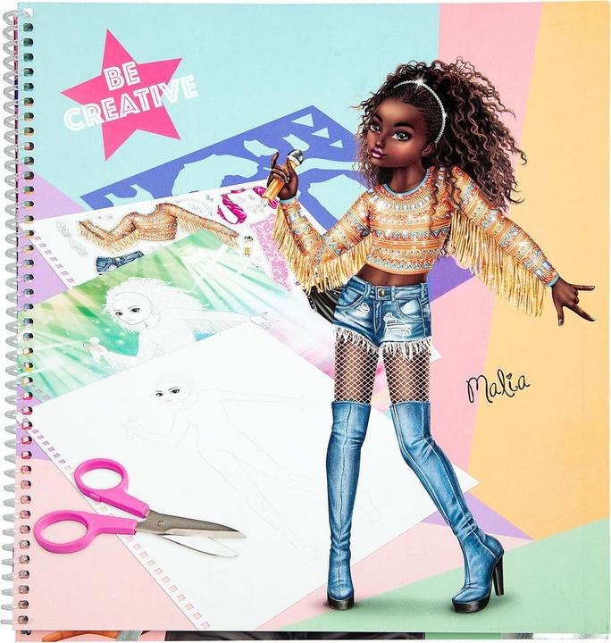 Image du produit Depesche Livre de coloriage TOPModel POPSTAR