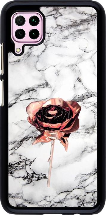 Produktbild PhoneLook Hülle Marble Rose Gold (Huawei P40 Lite)