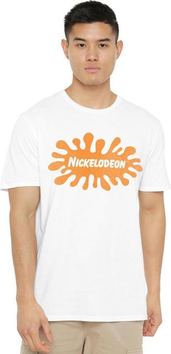 Immagine prodotto Nickelodeon Maglietta Logo Retro Splat Uomo (L)