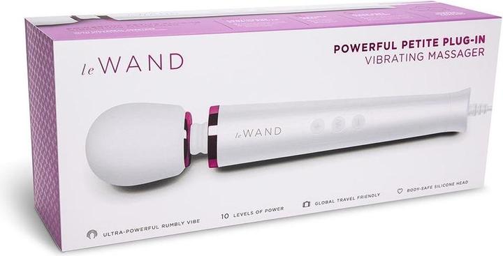 Le Wand Potente massaggiatore vibrante plug-in Petite