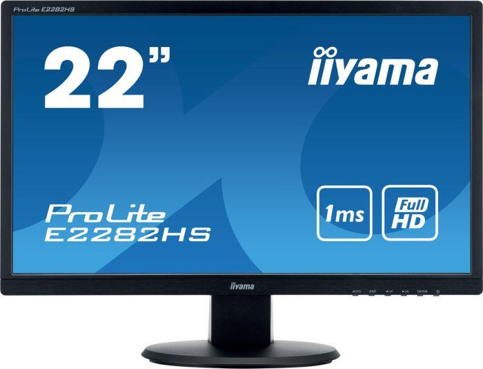 Actual product image iiyama ProLite E2282HS-B1 (1920 x 1080 pixels, 21.54")