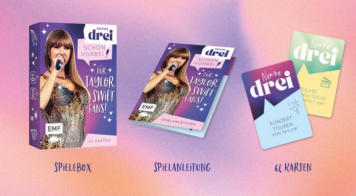 Image du produit jeu de cartes : Nommez trois - déjà fini!... pour les fans de Taylor Swift! (Allemand)