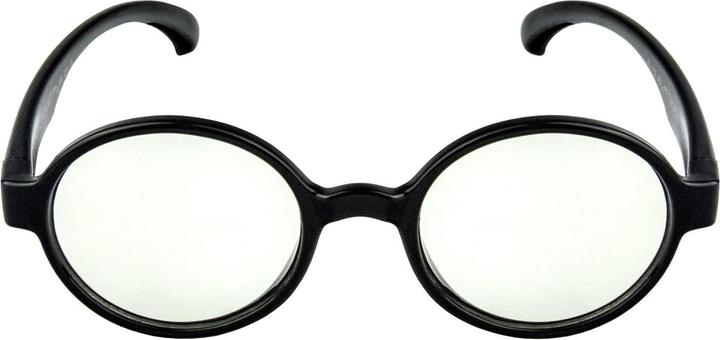 JTI Anti-Blaulicht-Brille für Kinder, rund - Schwarz