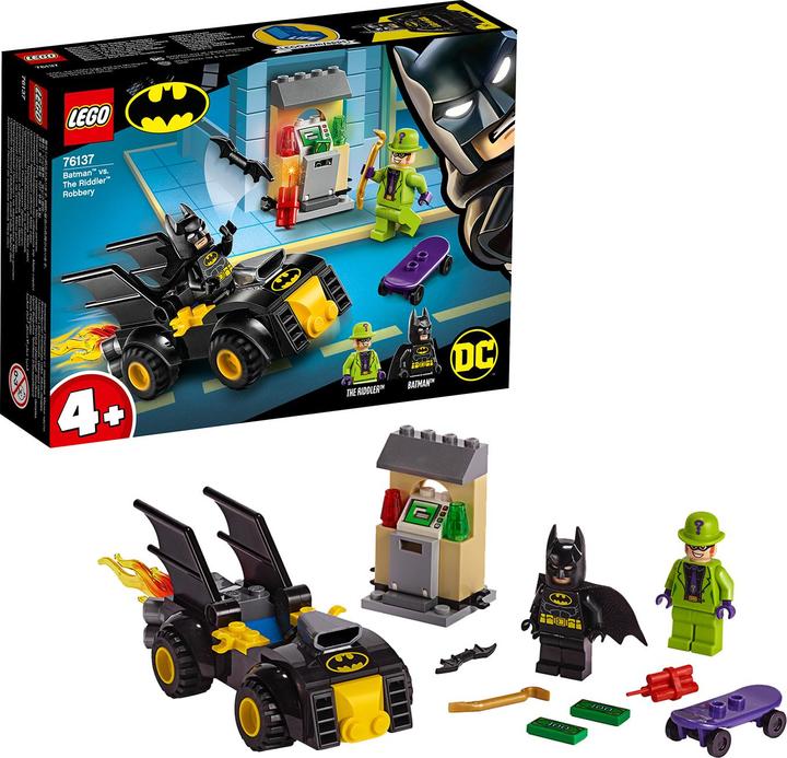 Actual product image LEGO Batman vs. the Robbery of the Riddler (76137, LEGO DC)