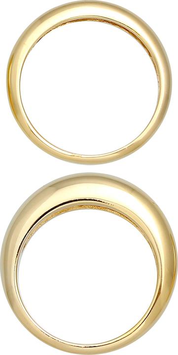 Actual product image Elli Band ring, ring set (58, 925 Silver)