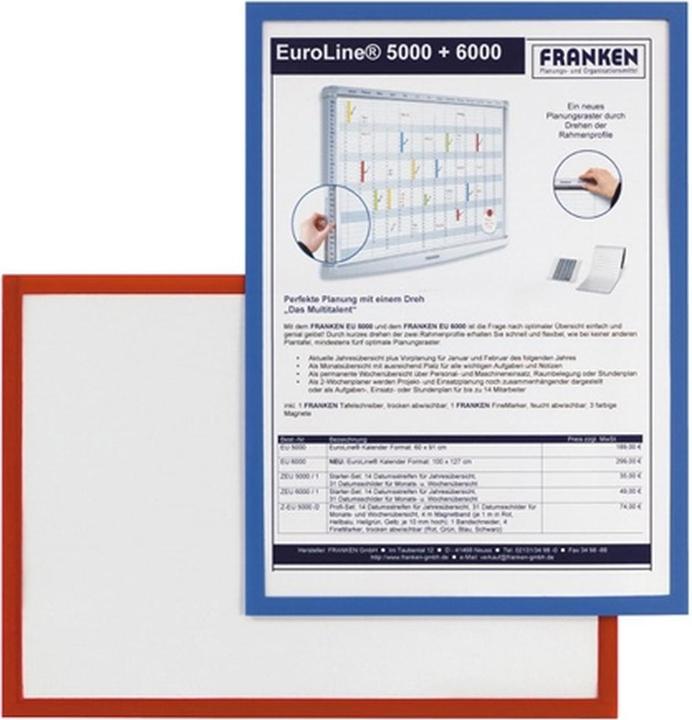 Actual product image Franken Document holder A4 ITSA4M03 bl (A4, 1 x)