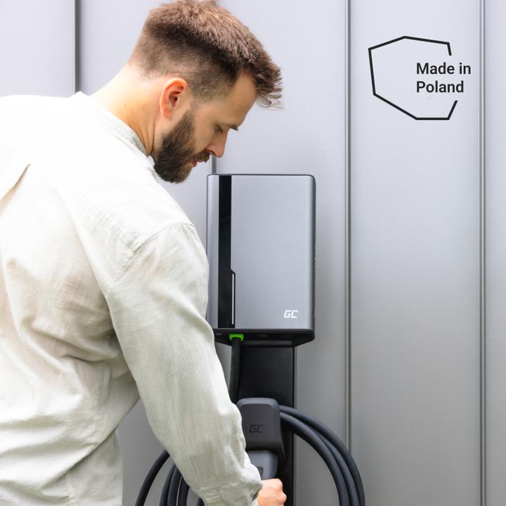 Image du produit GreenCell GC EVGC021B2275 - Wallbox, 3,6 - 22 KW, 7,5 m, NFC (Type 2, 22 kW, 32 A)
