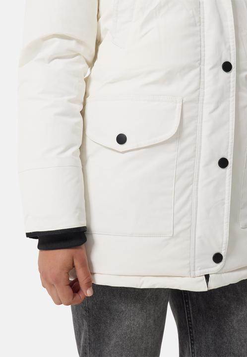 Immagine prodotto Cash-Mere Parka in piuma d'oca con cappuccio e fodera in cashmere (XS)