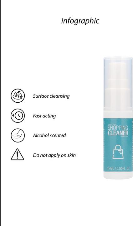 Actual product image Doc Johnson Antibacterial Shop Cleaner Disinfect 80S (15 ml)
