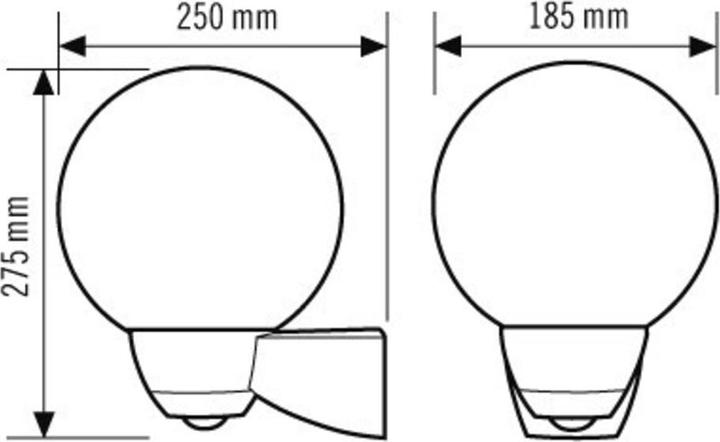 Produktbild Esylux Automatic-Leuchte (E27, IP44)