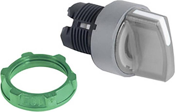 Actual product image Schneider Electric Illuminated selector switch, front, plastic, ZB5AK1413C0