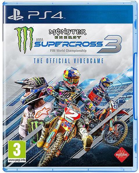 Actual product image Milestone Monster Energy Supercross The Official Videogame 3 (PS4, EN)