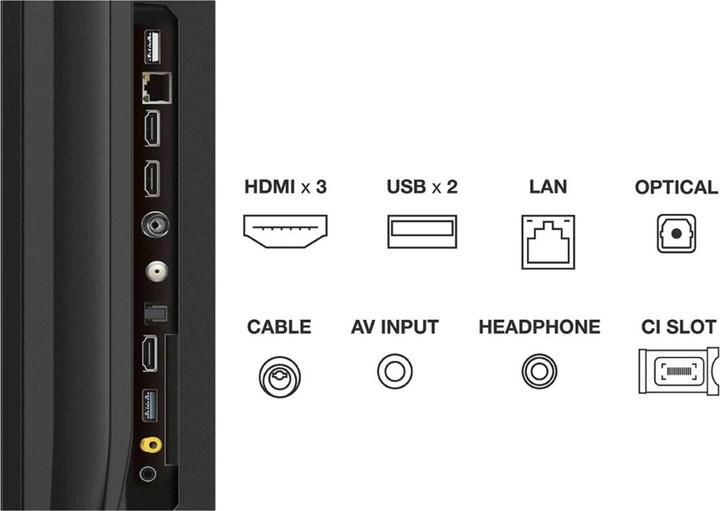 Actual product image TCL 85T7B (85", T7B, QLED, 4K)