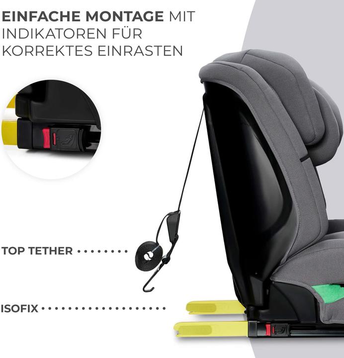 Actual product image KinderKraft Safety Fix 2 (Child seat, ECE R129/i-Size Standard)