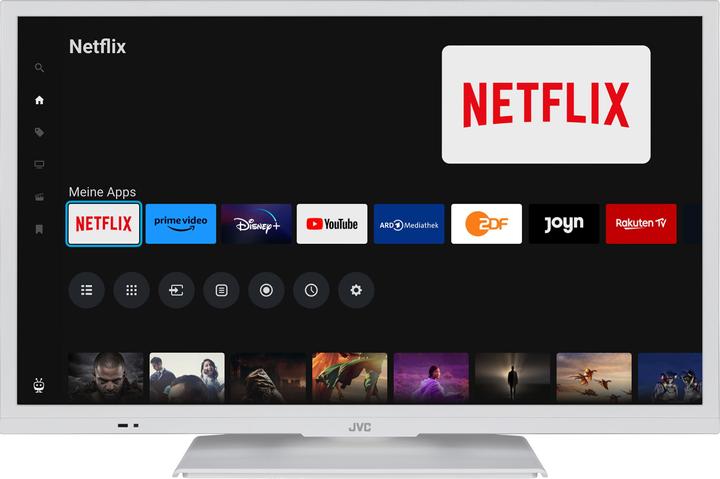 Immagine prodotto JVC LT-24VH5455W ws TV LED HDready,Multituner,Smart,HDR10,TIVO (24", LCD, HD, 2024)