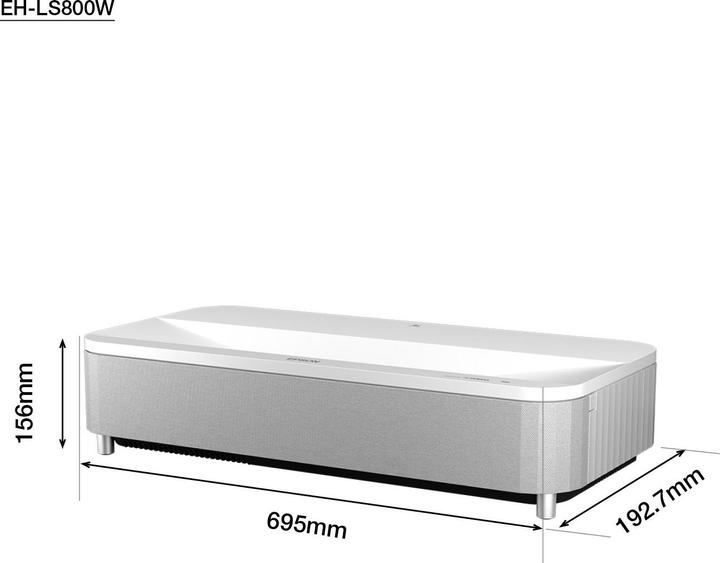 Immagine prodotto Epson EH-LS800W (4K, 4000 lm, 0.16 - 0.4:1)