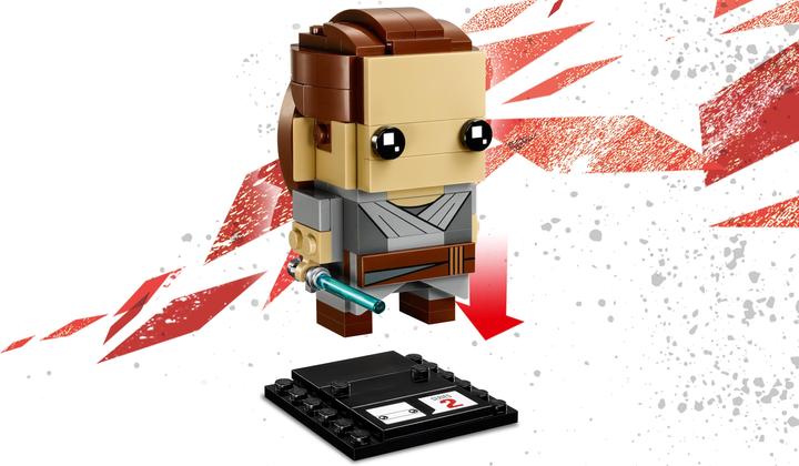 Actual product image LEGO Rey (41602, LEGO Brickheadz)