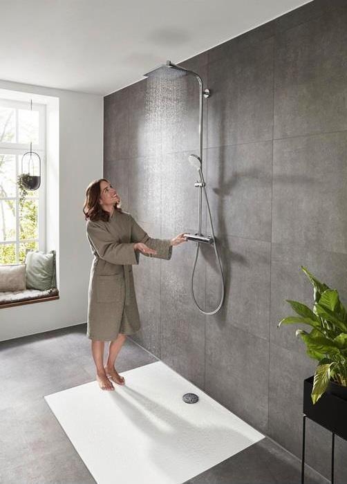 Actual product image hansgrohe Thermostatischer Duschkopf des Crometta E240-Systems HG27271000