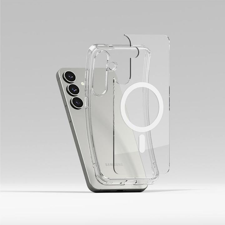 Produktbild Ringke Fusion MagSafe Case for Samsung Galaxy S25 - Clear (Samsung Galaxy S25)