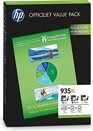 Actual product image HP 935xl (M, Y, C)