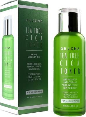 Productafbeelding Orjena Tea Tree CICA Toner Anti-roodheid Anti-Oxidant Verzachtend Effect Huidvoeding Centella Aziatisch (120 ml)