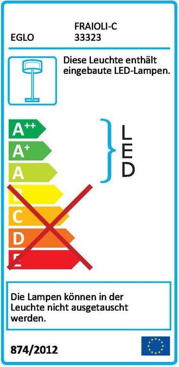 Label énergétique EGLO Fraioli-c (2300 lm)