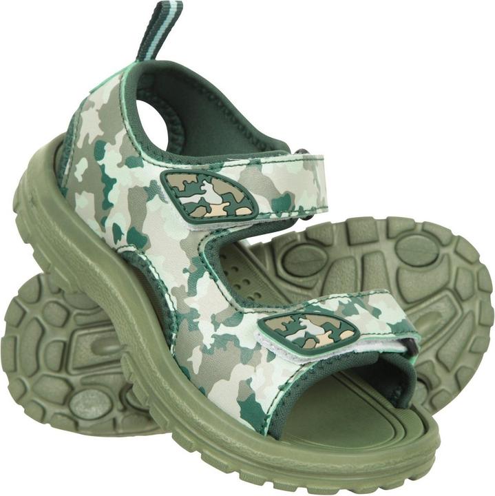 Actual product image Mountain Warehouse Boys Camouflage Sandals (27)