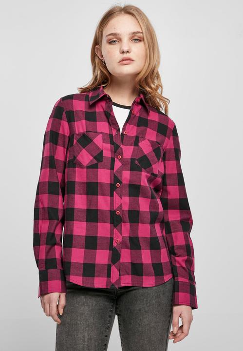 Immagine prodotto Urban Classics Camicia da donna in flanella a quadri risvoltati - 1180 (XS)
